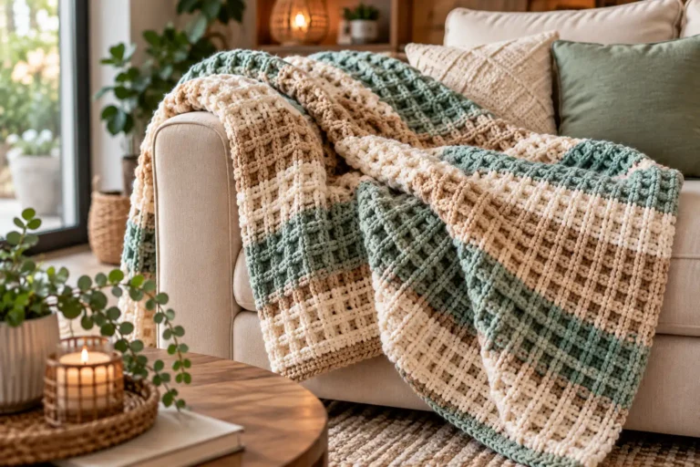 Conclusion: Create a Cozy Waffle Stitch Crochet Blanket